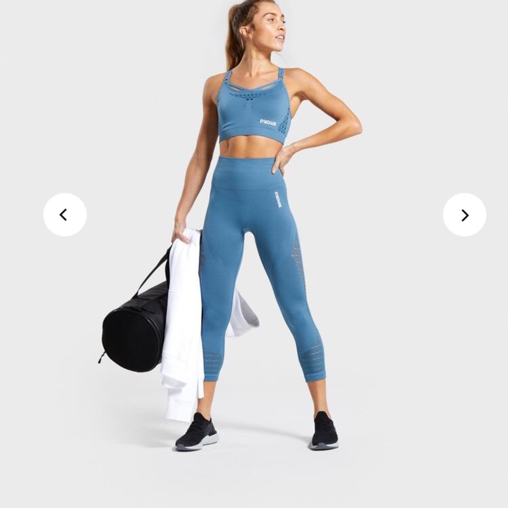 Gymshark ENERGY+ SEAMLESS CROPPED LEGGINGS - Picture 4 of 4